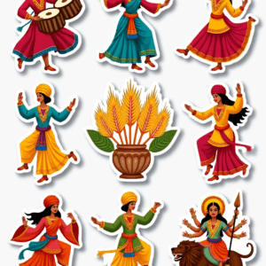 Festive India - Sticker Sheet v6